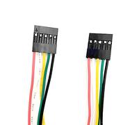 10pcs 2,54mm Connettore Pitch Filo Della Linea Del Cavo Jumper Per PCB 3D,Female to Female,20cm 5P