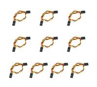 10pcs 2.54mm Connettori Cavo Set 22AWG 3/4/6/8P Per Gli Appassionati Di Sistemi Audio E Elettronica 20cm Cavi Test Di Laboratorio