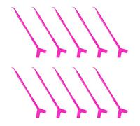 10Pcs 2 Way Ciglia Perming Stick Y Forma Pettine Strumento Spazzola Strumento Ciglia Estensione Cucchiaio Ciglia Sollevamento Bigodino Applicatore Ciglia Perming Bastoni Appiccicosi