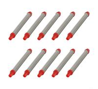 10pcs 200 Mesh Spray Tip Guard Filtro 103mm Lunghezza | Struttura in acciaio 304, resistente, a compressione, adatta per strumenti Wagner, facile da installare