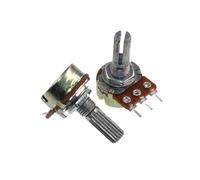10PCS 20mm Shaft WH148 Potentiometer Kit Single Joint B1M ohm 3Pin With Nut And Washe