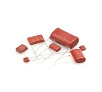 10PCS 250VDC CBB22 Polypropylene Film Capacitor 104J 105J 225J 153J 205J 224J 1UF 2.2UF 100NF 0.015UF 0.22UF 0.33UF EKFBQBGW(106J-10UF-P27MM 2PCS)