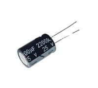 10PCS 25V2200UF 13 * 21mm 25V 2200UF 13 * 21 Aluminum electrolytic capacitor EKFBQBGW