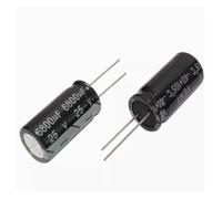 10PCS 25v6800uf 6800uf25v 16 * 30 25v 6800uf 16x30 Electro Electrolytic capacitor 25V6800UF MQXFCZUX