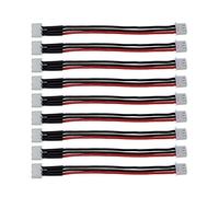 10pcs 2s 7.4v Lipo Battery Balance Lead Extension Cavo,150MM/5.9 pollici RC Lipo Balance Extension Lead JST-XH Balance Connector