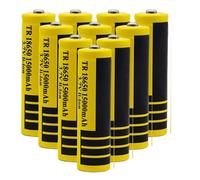 10pcs 3.7V 15000mAh Batterie Ricaricabili Agli Ioni Di Litio Compatibile Con La Torcia Luminosa Bambini Veicolo Giocattoli Telecomando Giocattoli Prodotti Elettronici