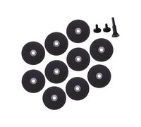 10pcs 3 inch Die Grinder Metal Cutting Disc Mandrel Arbor 1/4" Shank Stem