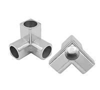 10pcs 3 vie 4 fori 16mm PVC montaggio costruire alluminio resistente serra telaio mobili connettori