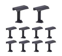10Pcs 30mm Solar Panel Drainage Clips Photovoltaic Module Water Drain Mud Removal Clamp 3.0 Mounting Accessories Solar Panel Guide Brackets Set (10pcs Set)