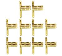 10pcs 30x33MM Coperchio Molla Cerniera 90 ° per Gioielli Antichi Vino per Caso Guarda Box Mobili In Legno Hardware Box Lavorazione Del Legno Piccola