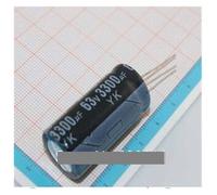 10PCS 3300UF 63V Radial Electrolytic Capacitor 63V3300UF 18mm X35mm EKFBQBGW