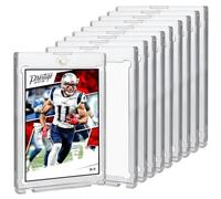 10Pcs 35PT Cornici Protezione Carte Magnetiche Trasparente, Custodia Protettiva Plastica Acriliche, Sleeve Protettive Carta Rigida per Collezionabili Sportive, Transazione, Magiche, MTG