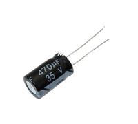 10pcs 35V470UF 10 * 17mm 470UF 35V 10x17mm DIP Aluminum Electrolytic Capacitor NWPNLXEA