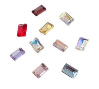 10Pcs 3D Chiodi di Cristallo Gioielli Manicure Decalcomanie di Cristallo Nail Art Punte Strass Decorazioni Accessori Colorati Nail Studs