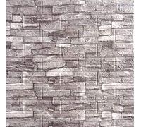 10pcs 3D Tile Brick Wall Sticker Carta da parati autoadesiva in schiuma impermeabile pannello,Adesivi murali in mattoni 3D, Carta da parati rimovibile in schiuma di polietilene autoadesiva