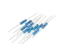 10pcs 3W Metal Film Resistor 2R 20R 200R 2K 20K 200K 2 20 200 Ohm R K 1% Five-Color Ring Resistance 0.1R-910K NWPNLXEA(3W 100R 10pcs)
