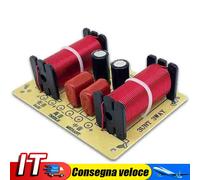 10pcs 3Way Speaker Crossover Circuit Treble Midrange Bass Frequency Divider IT