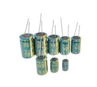 10PCS 450V DIP condensatore elettrolitico in alluminio 2.2uf 4.7uf 6.8uf 10uf 15uf 22uf 33uf 47uf 68uf 82uf 100uf 120uf 150uf 180uf(450V 2.2uf 10PCS)