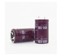10PCS 450V180UF 180UF 450V Aluminum Electrolytic Capacitor 25 * 40MM RUAJOGYNVM
