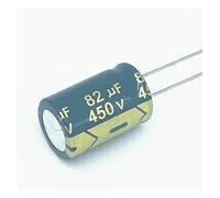 10PCS 450V82UF 82UF 450V Aluminum Electrolytic Capacitor high-frequency 16 * 25MM NWPNLXEA