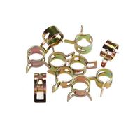 SEIDER 10Pcs 4mm-25mm for Scegliere Carburante Clip a Molla Vuoto Fascetta stringitubo Auto Clip a Molla Olio combustibile Tubo Flessibile for Acqua Tubo Morsetto(M4)