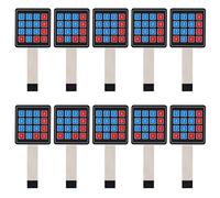10pcs 4x4 matrice array interruttore a membrana tastiera tastiera 16 tasti matrice array interruttore a membrana 8pin tastiera microcontroller