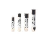 10PCS 5 * 20 6 * 30 Ceramic Fuse 250V 0.5A 1A 2A 3A 4A 5A 6A 7A 8A 10A 13A 15A 20A 30A 16A AMP Fast Blow Tube Fuses 5x25mm 6x25mm(15A,RO55 5X25MM_10PCS)