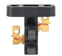 10Pcs 5-8Kw Spazzole Generatore di Corrente, Supporto Spazzola Carbone Sostituzione Rame Regolatore Accessori per Generatore Diesel e Gas di Benzina