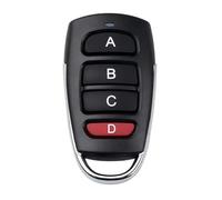 10PCS 50PCS Wireless RF 433 mhz telecomando copia codice porta garage cancello duplicatore 433 mhz chiave apri remoto(40pcs ABCD)