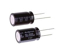 （10PCS）50v1000uF 1000UF50V aluminum electrolytic capacitor 50v1000uf 16 * 25 YXF/YXJ long life capacitors capacitores EKFBQBGW