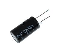 10pcs 50V2200UF 16 * 25mm 2200UF 50V 16 * 30 aluminum electrolytic capacitor AUOQKQUT