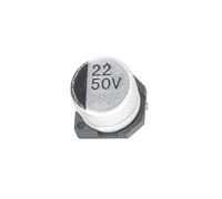 10PCS 50V22UF SMD Aluminum Electrolytic Capacitor 6.3V 10V 16V 25V 35V 50V 10UF 22UF 47UF 100UF 220UF 330UF 1000UF MQXFCZUX(50v47uf 6.3x7.7mm)