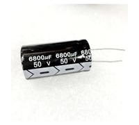 10PCS 50V6800uF Electrolytic capacitors 6800UF 50V 22 * 40MM AUOQKQUT
