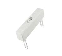 10PCS 50W Ceramic Cement High Power Resistor 0.1~1K 0.1 0.5 1 1.5 2 2.5 3 4 5 6 8 10 15 20 25 30 50 100 200 250 300 390 500 Ohm CZAOINCU(10R)