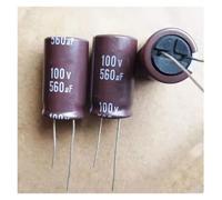 10PCS 560UF 100V Aluminum electrolytic capacitor 100v560uf 16 * 35MM AUOQKQUT