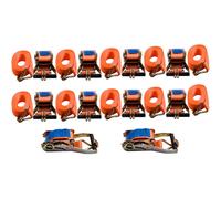 10PCS 5M X 50 mm Cinghie regolabili BAGAGLI TIE DOWN Cinghia 4000 KG Heavy Duty