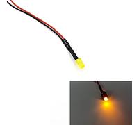 10pcs 5mm Pre-Wired Emitting Diodes with Resistance Bulb Lights 3V 5V6V9V 12V 24V 36V 48V 60V 110V 220V (Color : Yellow, Size : 30V36V40V)