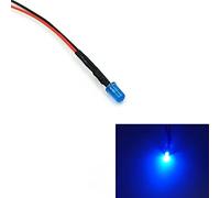 10pcs 5mm Pre-Wired Emitting Diodes with Resistance Bulb Lights 3V 5V6V9V 12V 24V 36V 48V 60V 110V 220V (Color : Blue, Size : 220V)