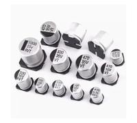 10PCS 6.3X7.7 100UF 35V Electrolytic capacitor SMD 6.3X7.7 100uf 35v AUOQKQUT(100UF 35V 6.3X7.7)