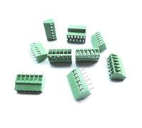 10pcs 6 Poles/6 Pin 2.54mm/0.1" PCB Screw Terminal Block Connector