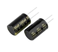 10Pcs 63V3300UF 22x35 Aluminum Electrolytic Capacitor High Frequency Low ±10% 2000Hours 105℃ DIY Capacitors MQXFCZUX
