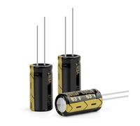 10Pcs 63V680UF 13x25 Aluminum Electrolytic Capacitor High Frequency Low ±10% 2000Hours 105℃ DIY Capacitors AUOQKQUT