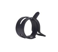 10PCS 65MN Ossido di acciaio al manganese-nero trattato fascetta stringitubo diametro interno 5mm-22mm fibbia in acciaio elastico ad alta resistenza cerchio(21mm 10Pcs)