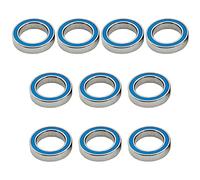 10pcs 6701-2rs Bearing Single Row Deep-groove Ball Bearings Abec3 Chrome Steel High Double Sides
