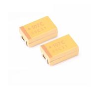 10PCS 6V 6.3V 10V 16V 25V 35V 50V 10UF 22UF 33UF 47UF 100UF 220UF 330UF 470UF D Type SMD Tantalum Capacitor AUOQKQUT(35V 100UF D)