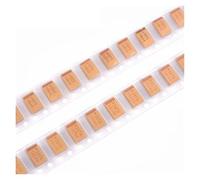 10PCS 6V 6.3V 10V 16V 25V 35V 50V 10UF 22UF 33UF 47UF 100UF 220UF 330UF 470UF D Type SMD Tantalum Capacitor CZAOINCU(10V 100UF D)