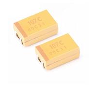10pcs 7343D 16V 100UF 107C Condensatore al tantalio SMD tipo D AMNzOgOdL