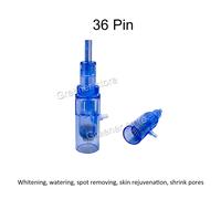 10PCS 9/12/24/36/42 Pins 3D/5D Nano Ago Cartuccia Tip Cura pelle per Micro Penna