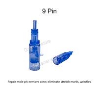 10PCS 9/12/24/36/42 Pins 3D/5D Nano Ago Cartuccia Tip Cura pelle per Micro Penna