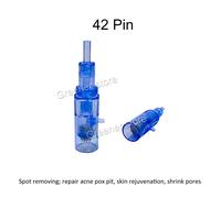 10PCS 9/12/24/36/42 Pins 3D/5D Nano Ago Cartuccia Tip Cura pelle per Micro Penna